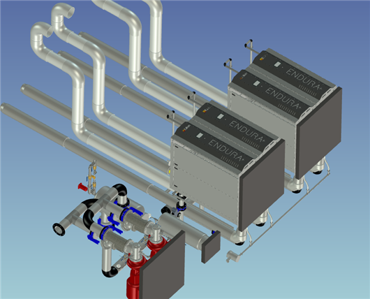 冷凝锅炉厂安装3d模型下载_三维模型_step模型 - 制造云 | 产品模型